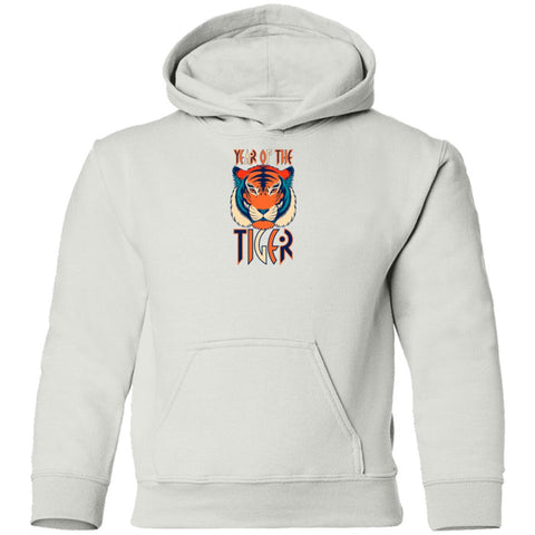 Image of 2022 Year Of The Tiger  Youth Pullover Hoodie (New Year Design)
