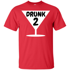 Funny Drunk 2, Thing 1, Thing 2 Halloween Costume Ultra Cotton T-Shirt - DNA Trends