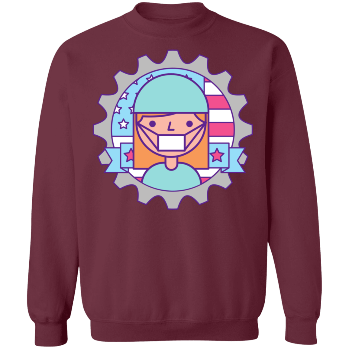 Essential Worker Labor Day Crewneck Pullover Sweatshirt - DNA Trends