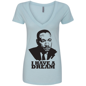 Martin Luther King Deep V-Neck T-Shirt - DNA Trends