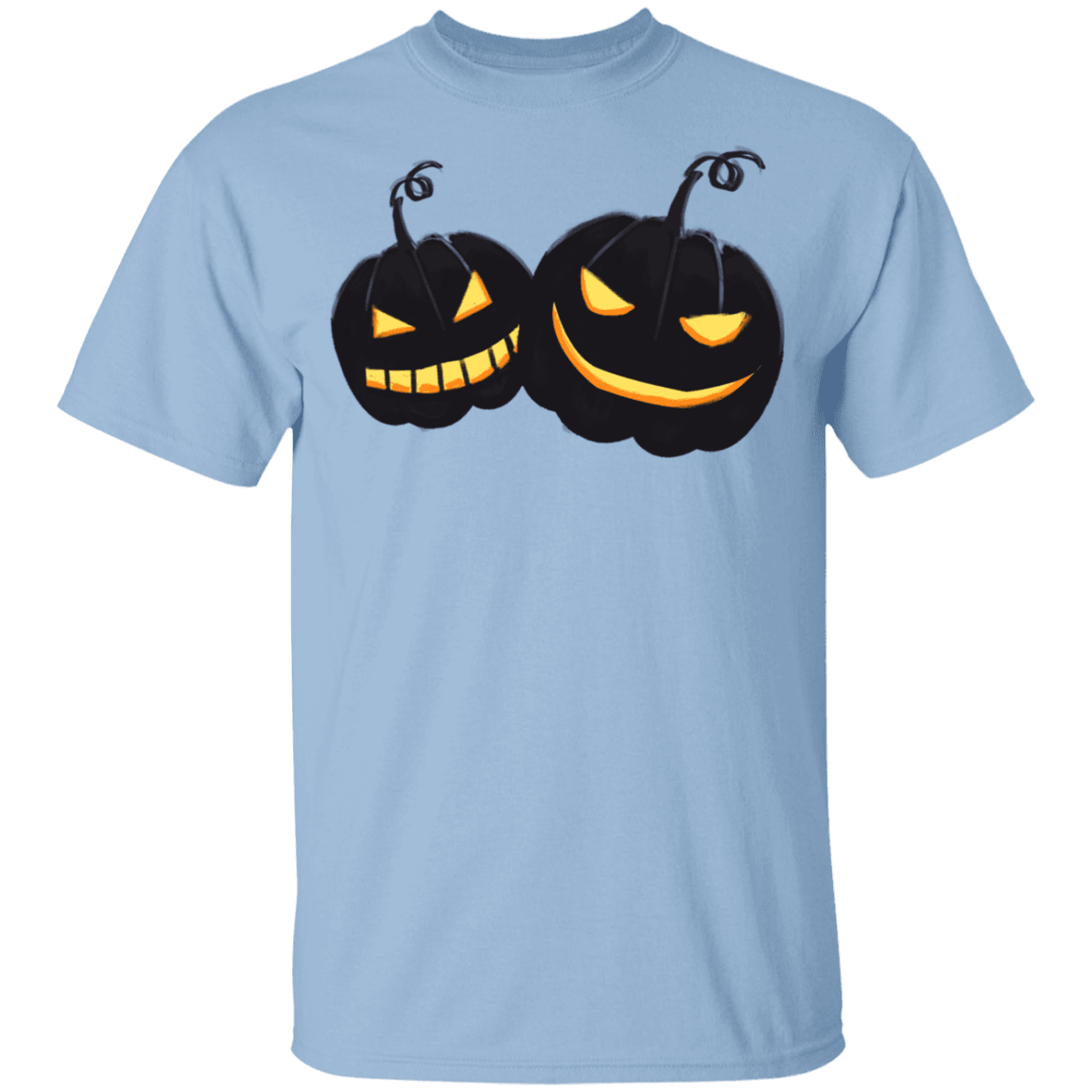 Black Pumpkin Halloween Costume Youth T-Shirt - DNA Trends