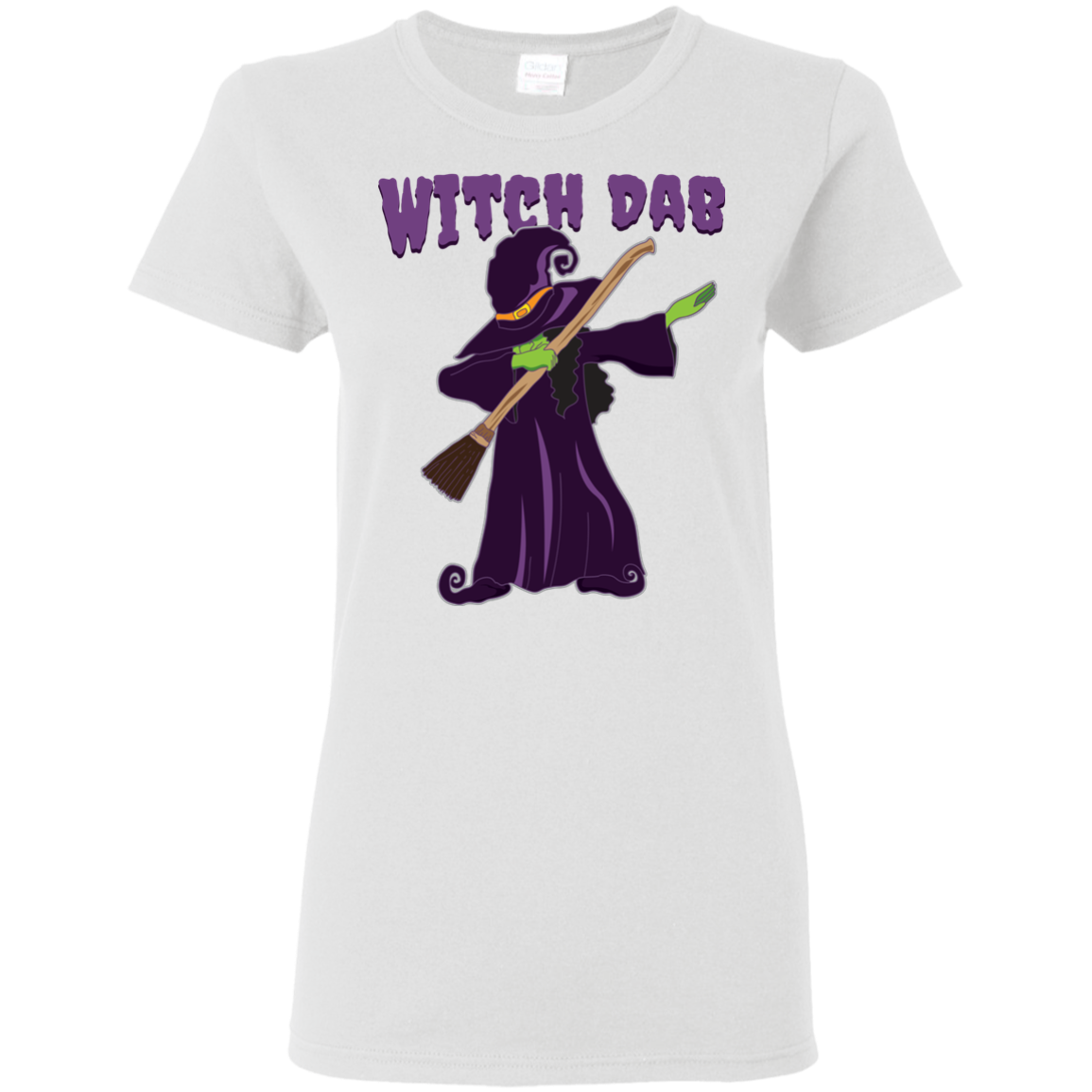 Trendy Witch Dab T-Shirt Halloween Shirts (Women) - DNA Trends