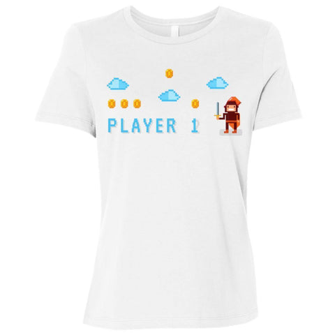 Player 1 Ladies' Relaxed  T-Shirt - DNA Trends