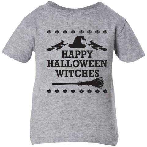Image of Happy Halloween Witches T-Shirt Halloween Clothing (Infants) - DNA Trends