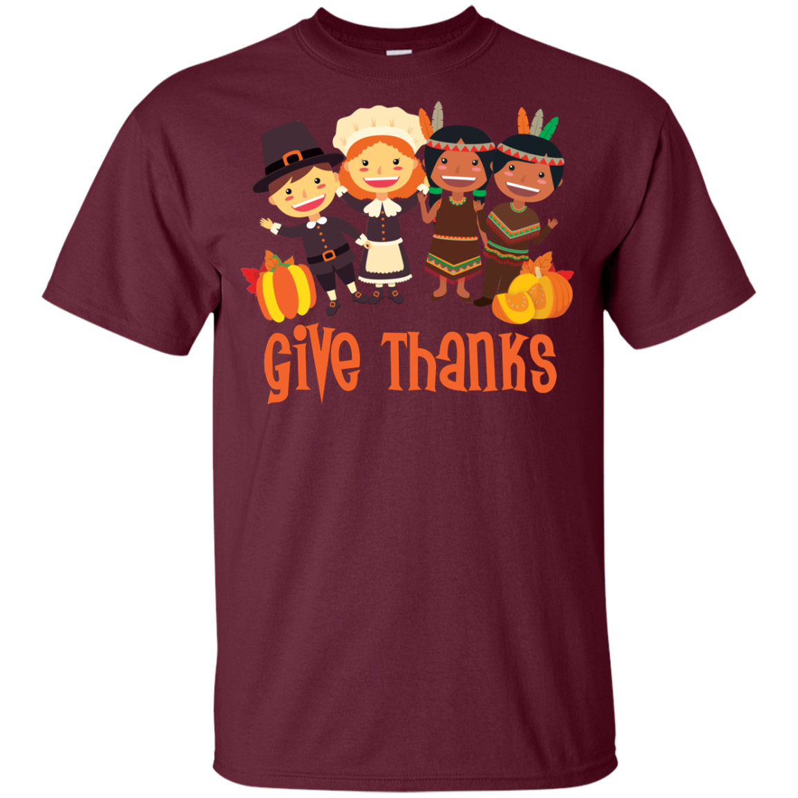 Cool Give Thanks Youth Ultra Cotton T-Shirt - DNA Trends