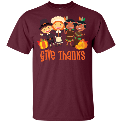 Image of Cool Give Thanks Youth Ultra Cotton T-Shirt - DNA Trends