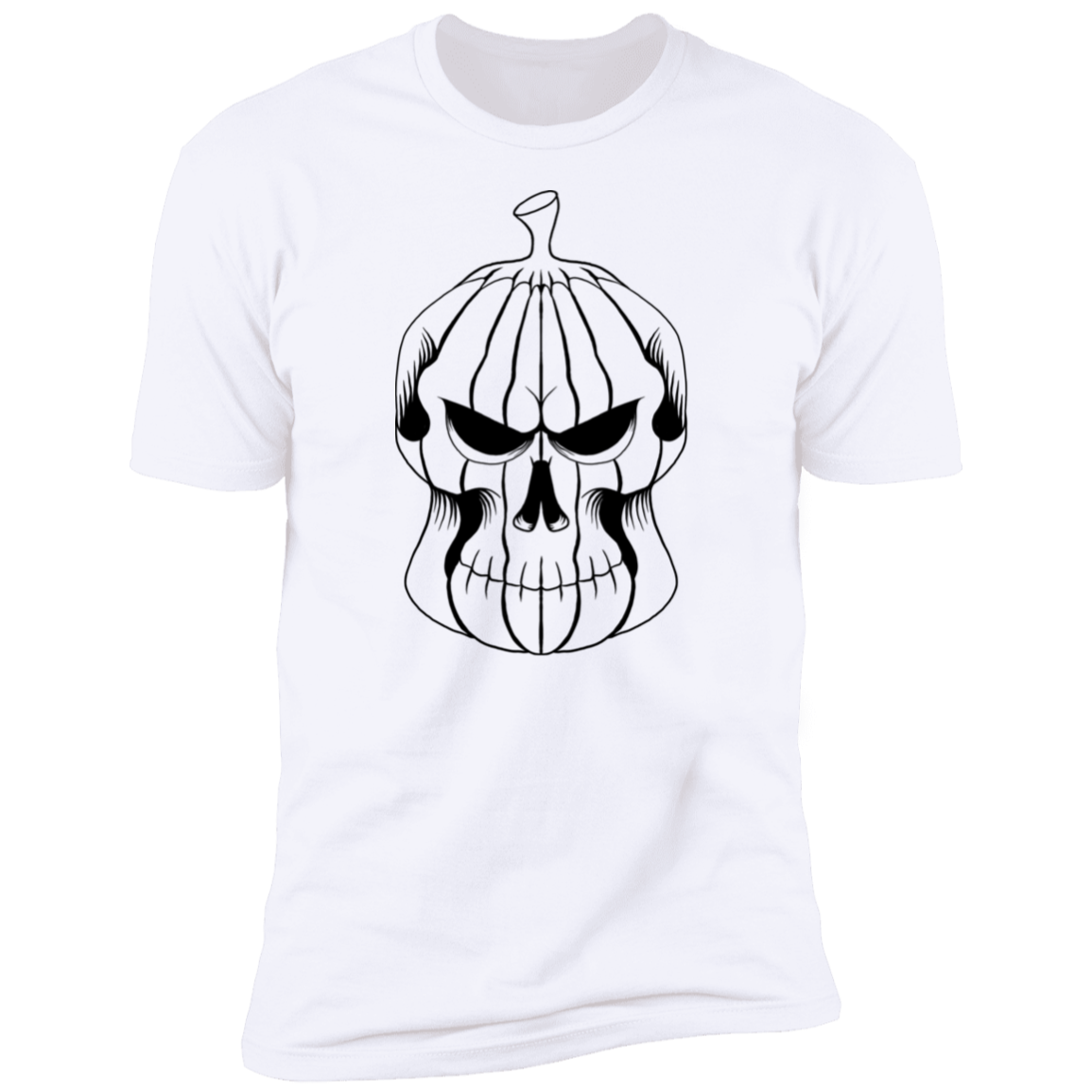 Pumpkin Skull Halloween Costume T-Shirt(Men) - DNA Trends