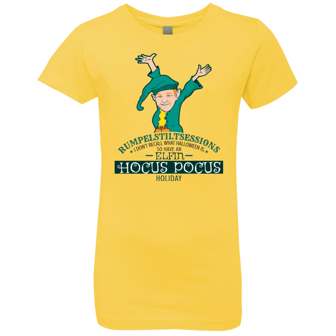 Hocus Pocus Rumpelstiltskin T-Shirt Halloween Tees (Girls) - DNA Trends