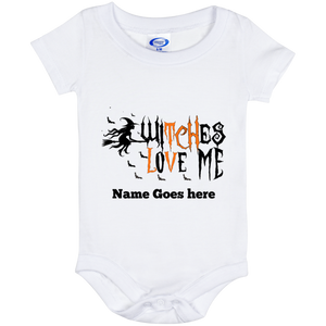 Personalized- Witches Love Me Halloween Costume  Baby Onesie - DNA Trends
