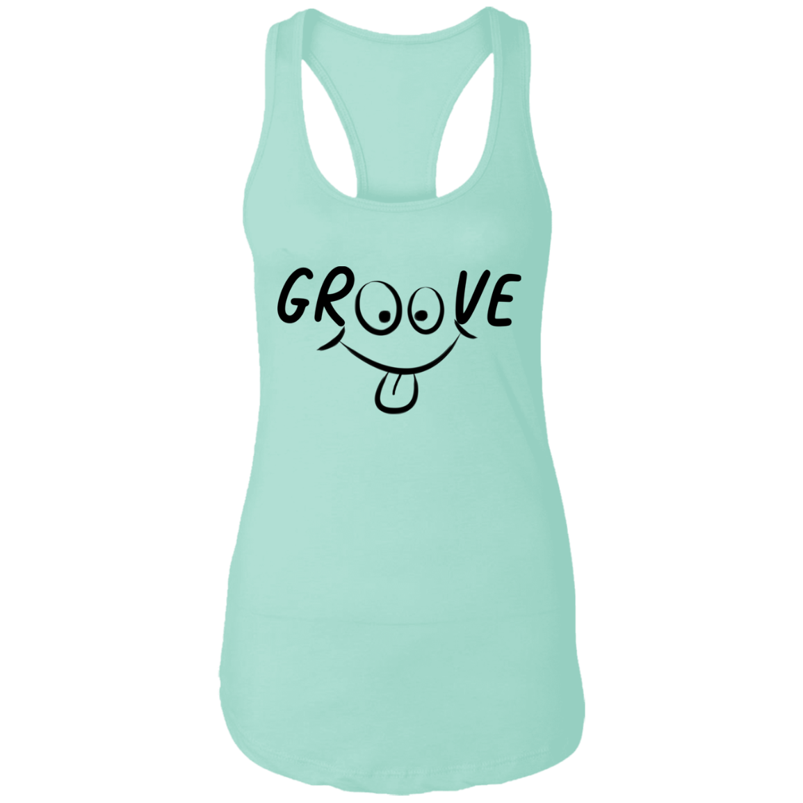 Summer Groove Ladies Ideal Racerback Tank - DNA Trends