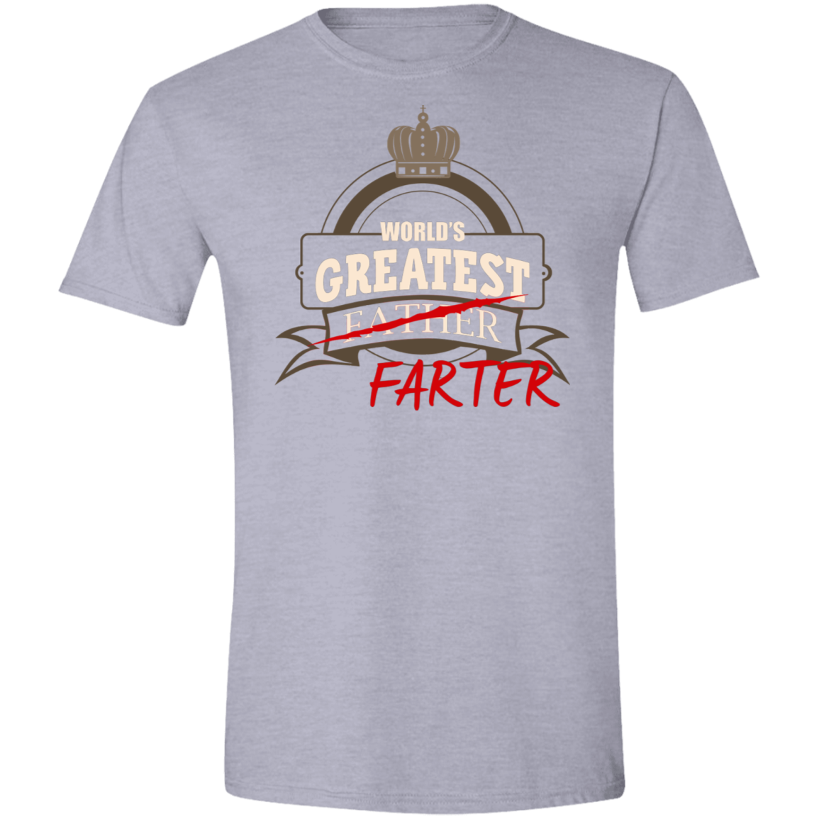 Worlds Greatest Farter Funny Softstyle T-Shirt - DNA Trends