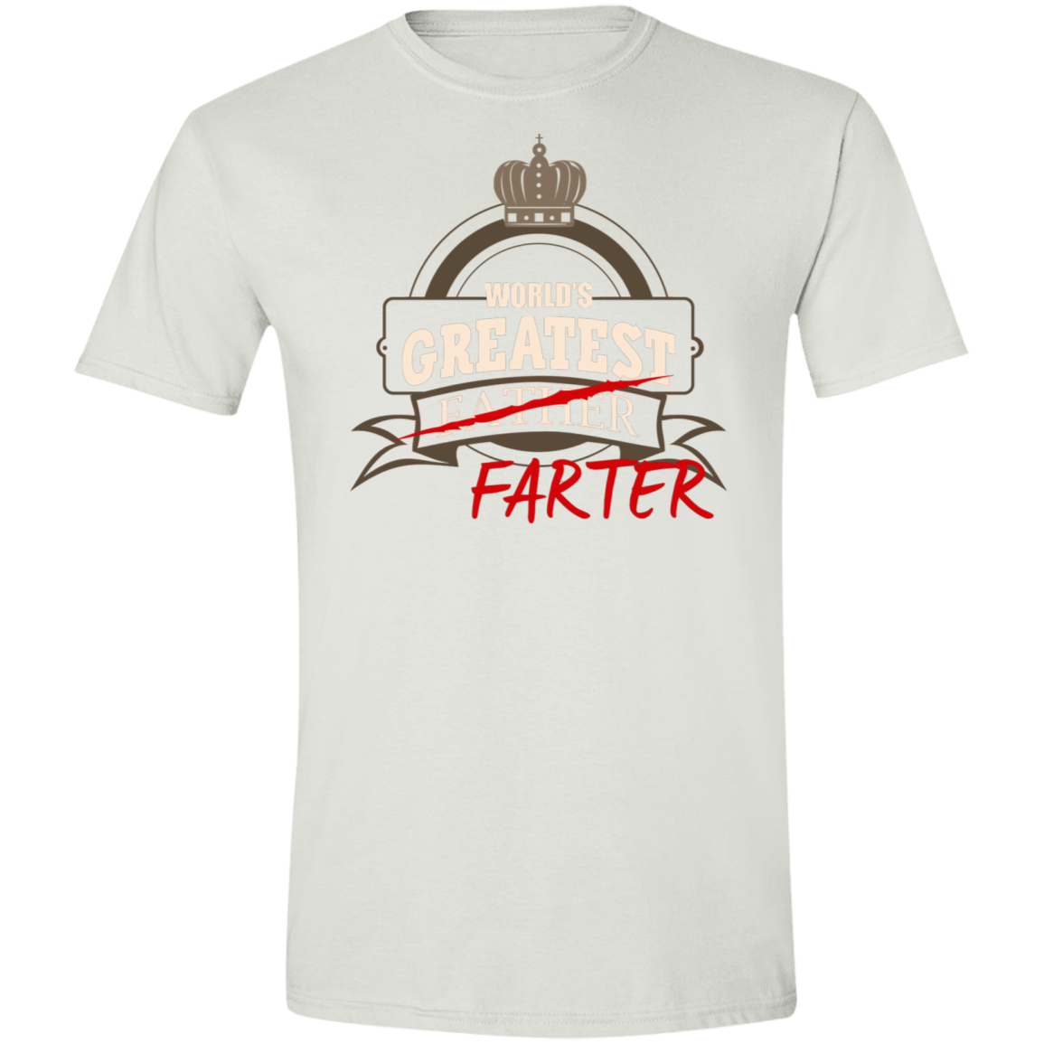 Worlds Greatest Farter Funny Softstyle T-Shirt - DNA Trends