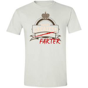 Worlds Greatest Farter Funny Softstyle T-Shirt - DNA Trends