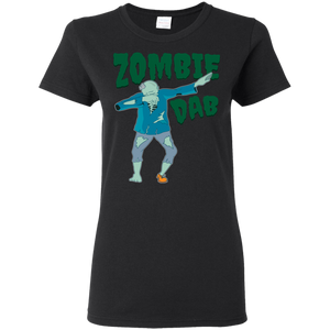 Trendy Zombie Dab T-Shirt Halloween Tee (Women) - DNA Trends