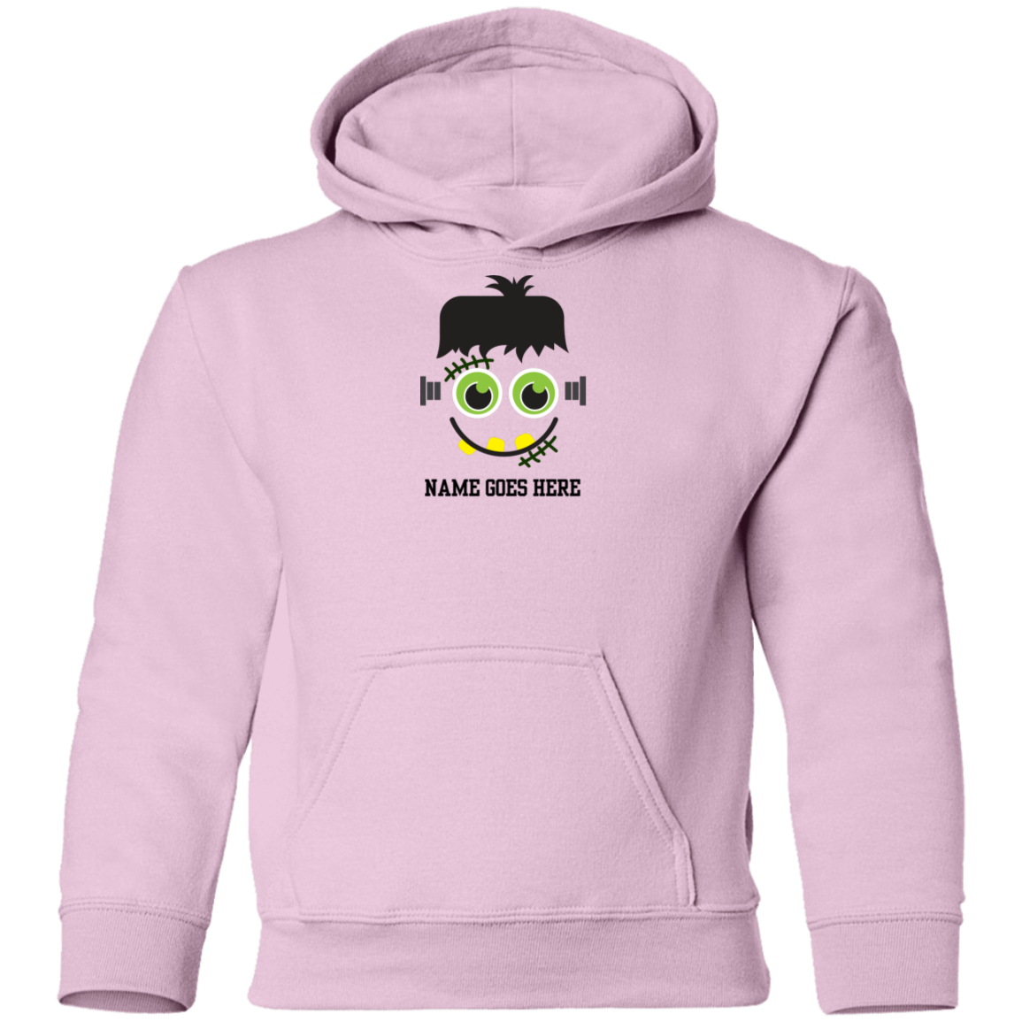 Personalised Frankenstein  Halloween Costume  Youth Pullover Hoodie - DNA Trends