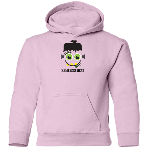 Image of Personalised Frankenstein  Halloween Costume  Youth Pullover Hoodie - DNA Trends