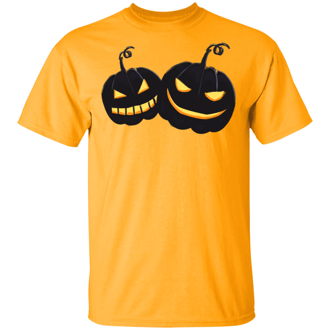 Black Pumpkin Halloween Costume Unisex T-Shirt - DNA Trends