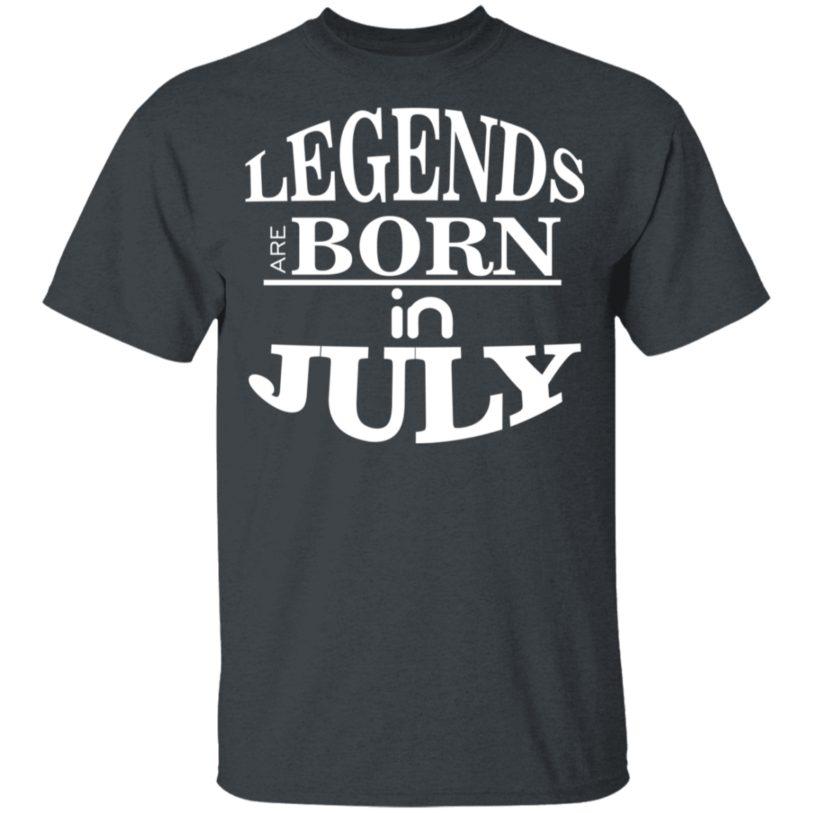 Legends are Born in July Youth T-Shirt - DNA Trends
