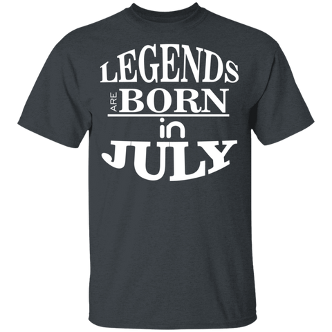 Image of Legends are Born in July Youth T-Shirt - DNA Trends