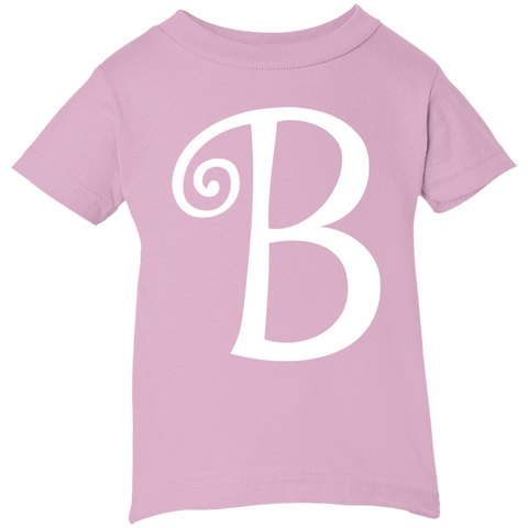 Image of Chipettes "B" Brittany Letter Print T-Shirt (Infants) - DNA Trends