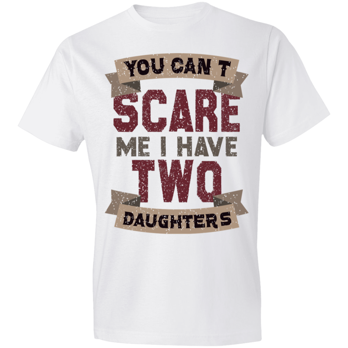 I Have Two Daughters Lightweight T-Shirt - DNA Trends