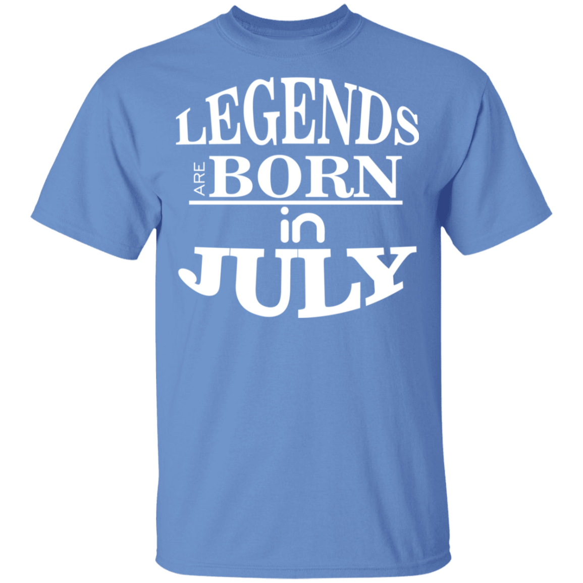 Legends are Born in July Youth T-Shirt - DNA Trends
