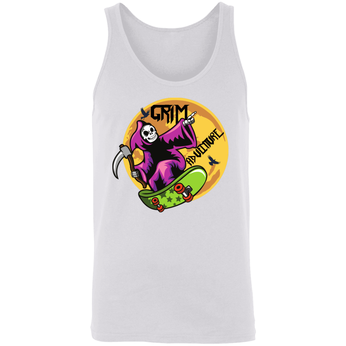 Grim Adventure Halloween Costume Unisex Tank - DNA Trends