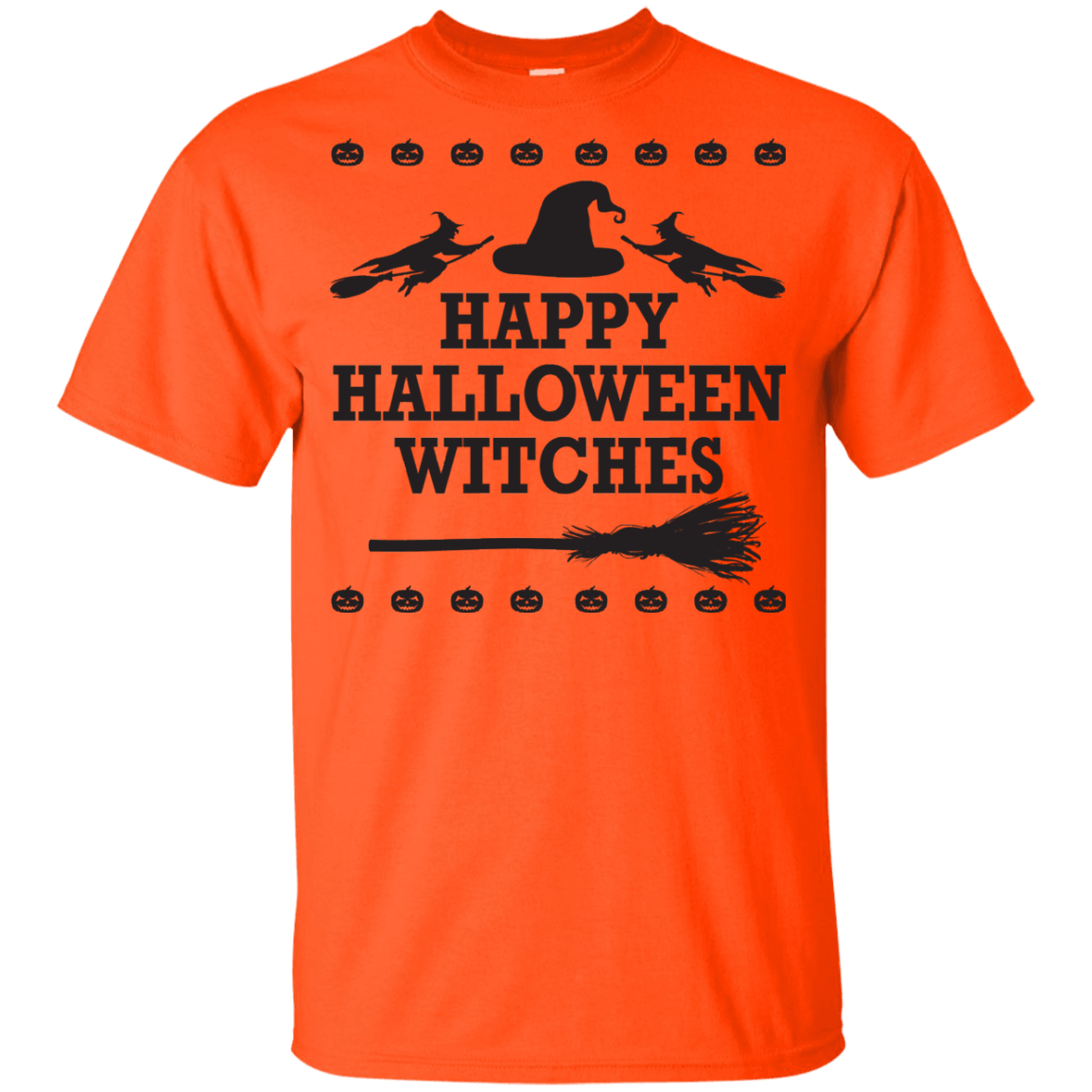 Happy Halloween Witches T-Shirt Halloween Clothing (Boys) - DNA Trends