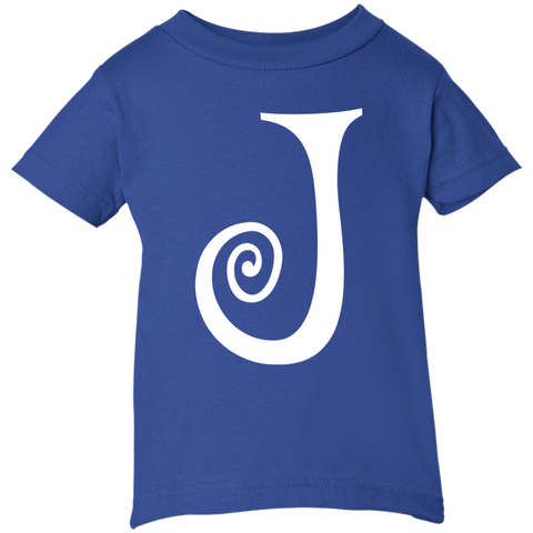 Image of Chipettes "J" Jeannette Letter Print T-Shirts (Infants) - DNA Trends