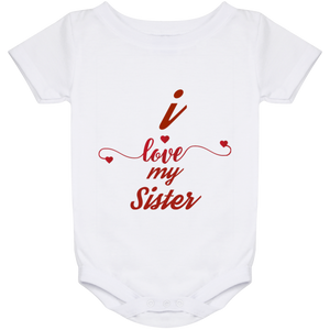 I Love My Sister Baby Onsie - DNA Trends