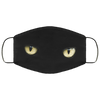 Black Cat Halloween FMA Med/Lg Face Mask for Adults - DNA Trends