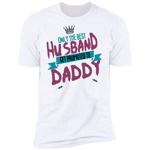 Get Promoted To Dad  Premium T-Shirt - DNA Trends