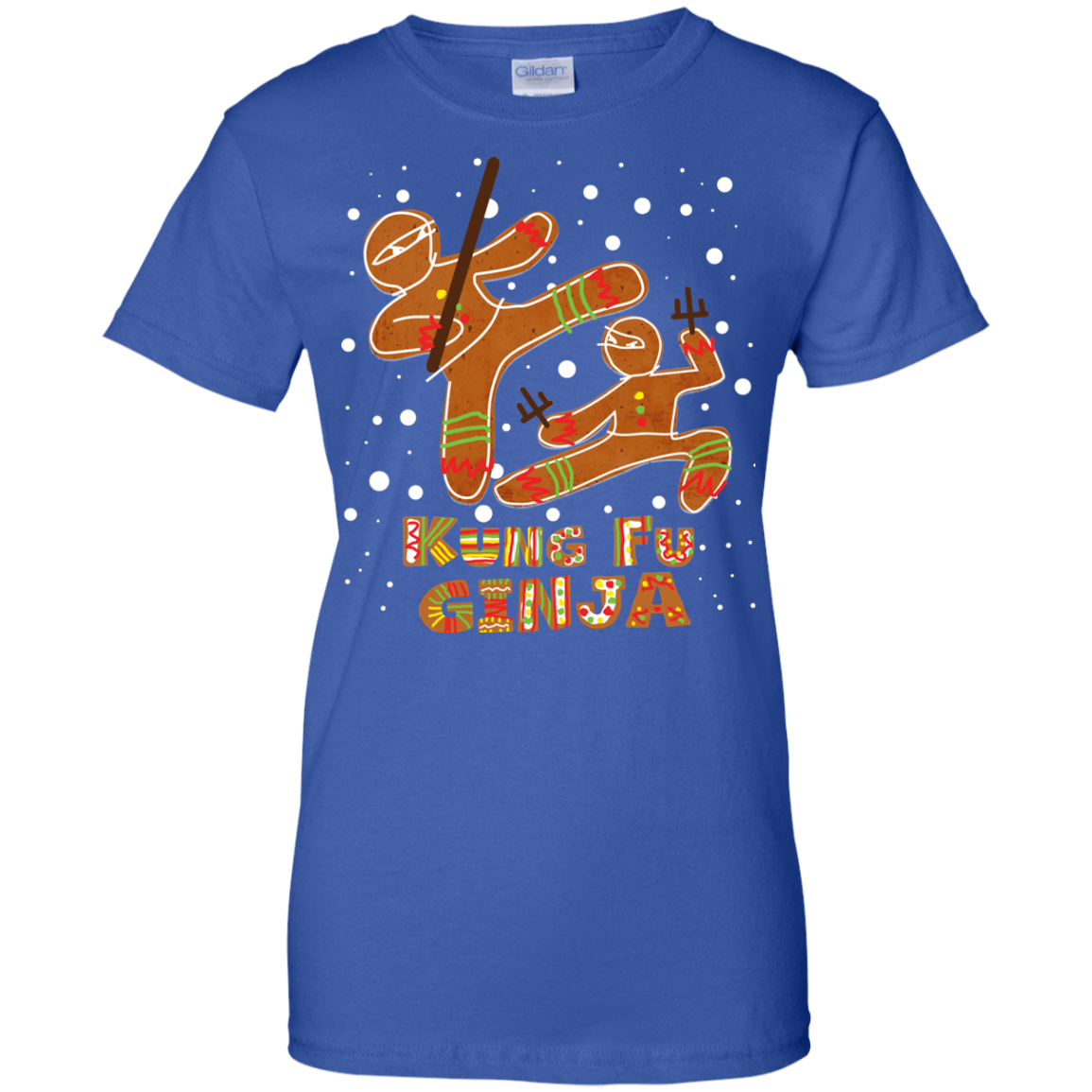 Funny Kung Fu Ninja Ladies' 100% Cotton T-Shirt for This Christmas - DNA Trends