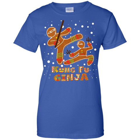 Image of Funny Kung Fu Ninja Ladies' 100% Cotton T-Shirt for This Christmas - DNA Trends