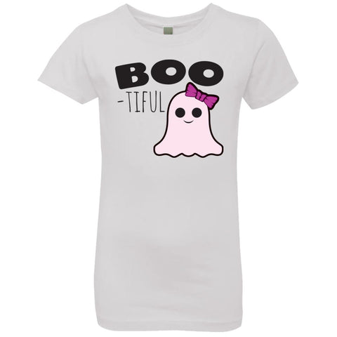 Image of BOO-TIFUL Ghost Halloween Costume Girls' Princess T-Shirt