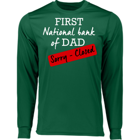 National Bank of Dad LS T-Shirt - DNA Trends