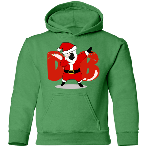 Image of Amusing Dabbing Santa Youth Pullover Hoodie - DNA Trends