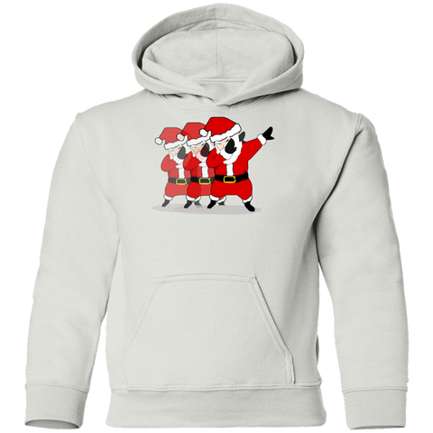 Image of Cool Awesome Dabbing Santa Youth Pullover Hoodie - DNA Trends
