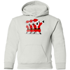 Cool Awesome Dabbing Santa Youth Pullover Hoodie - DNA Trends