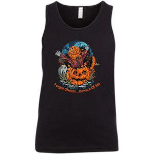 Spooky Yard Halloween Costume  Youth Jersey Tank , Forget Ghosts... Beware Of Me Custom Design - DNA Trends