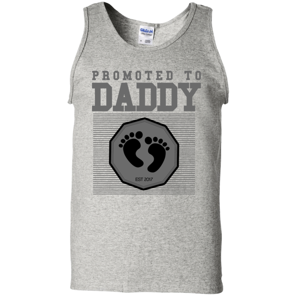 Promoted To Dad Tank Top - DNA Trends