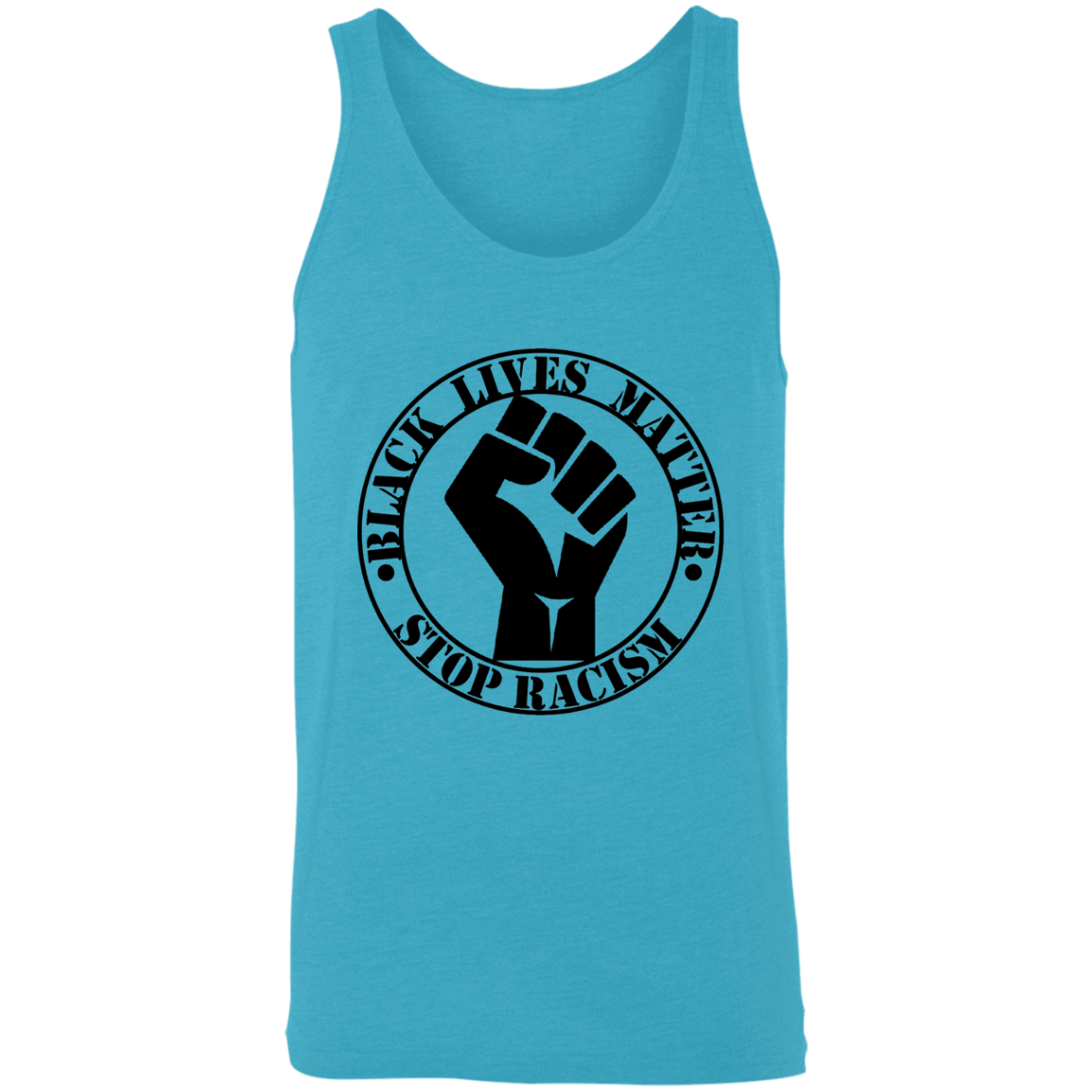 BLM NO TO RACISM Unisex Tank - DNA Trends
