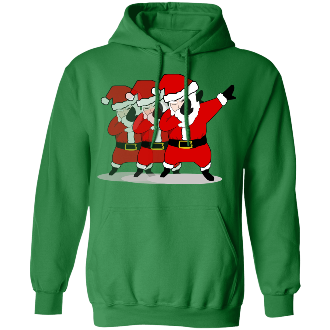 Cool Awesome Dabbing Santa Pullover Hoodie - DNA Trends