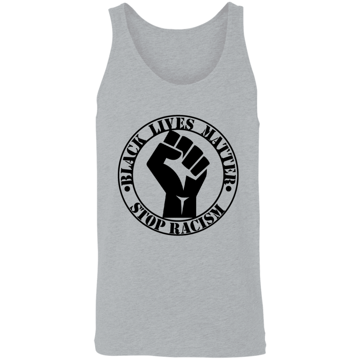 BLM NO TO RACISM Unisex Tank - DNA Trends