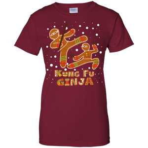 Funny Kung Fu Ninja Ladies' 100% Cotton T-Shirt for This Christmas - DNA Trends