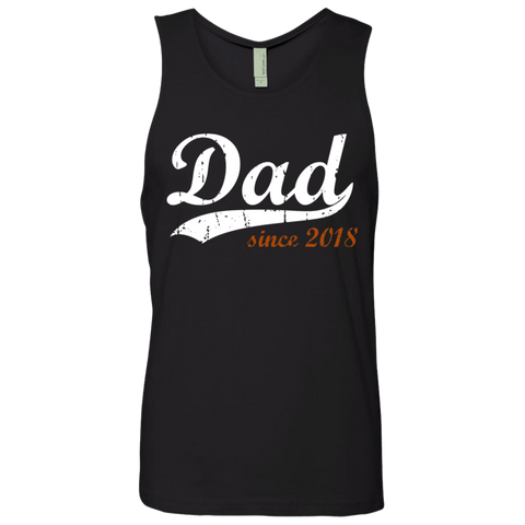 Image of Dad Since 2018 Tank - DNA Trends