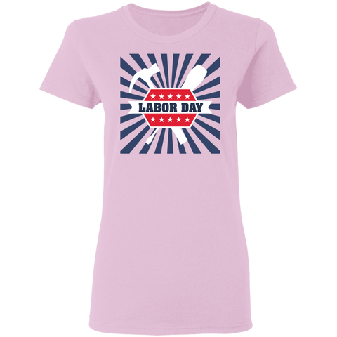 Image of Labor Day Ladies'  T-Shirt - DNA Trends
