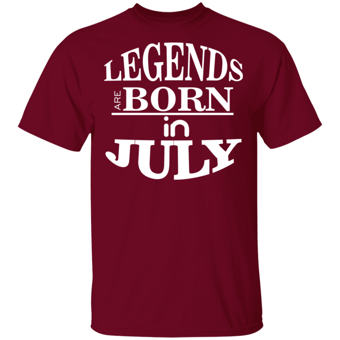Legends are Born in July T-Shirt - DNA Trends