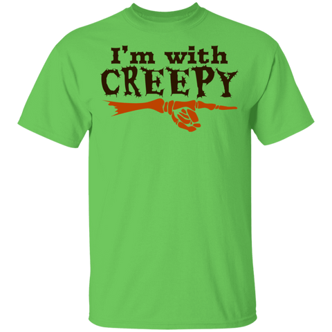 Image of I'm With Creepy Halloween T-Shirt(Boys) - DNA Trends