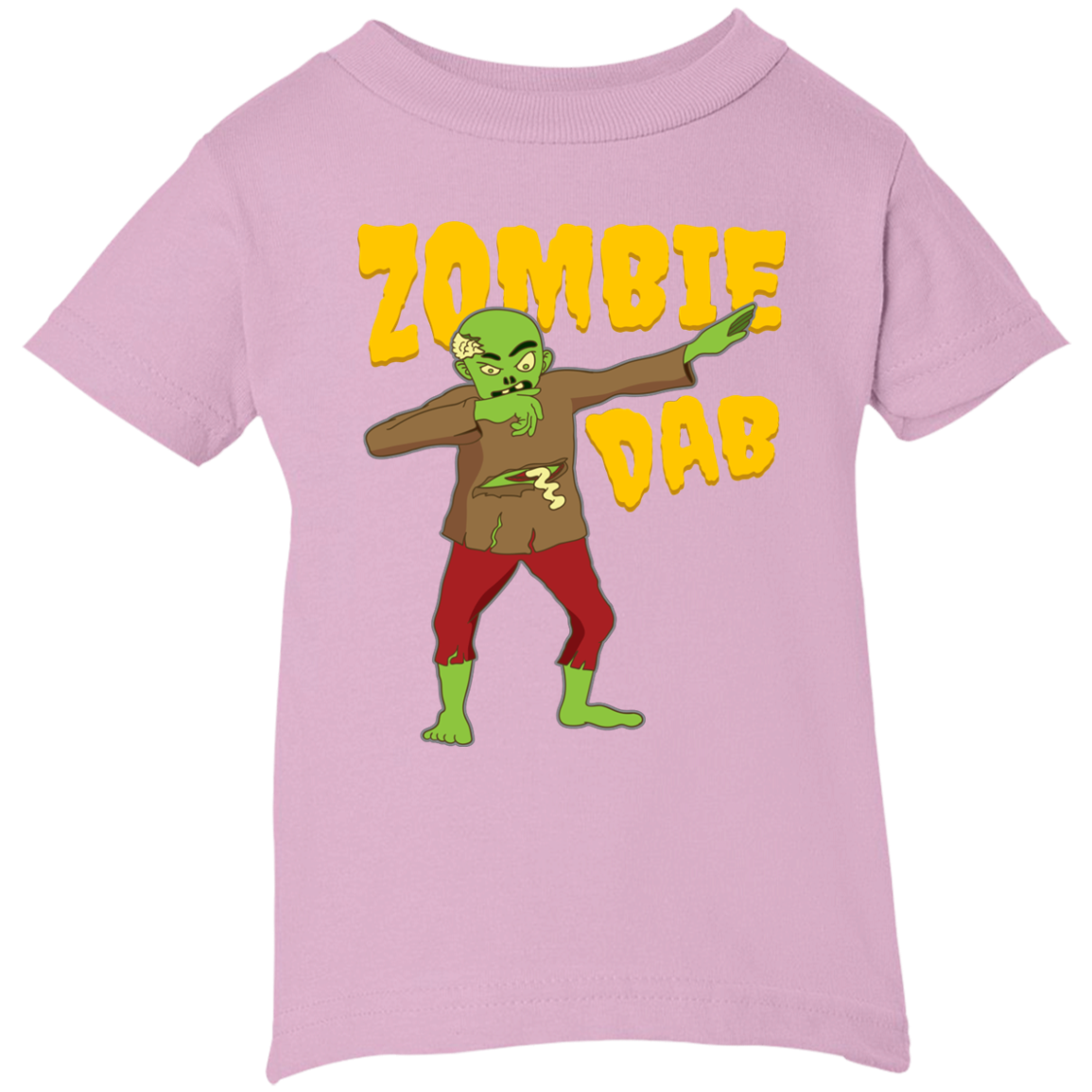 Trendy Zombie Dab T-Shirt Halloween Tee (Infants) - DNA Trends